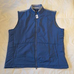 NEW Johnnie-O Huck Performance Mixed Media Vest (XXL)
